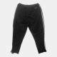 Adidas Training Pants Black 3-Stripes XL Pre Owned